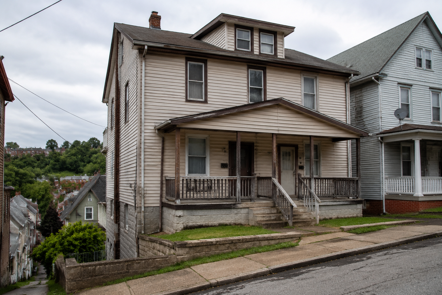 Two-Unit Duplex in Beltzhoover / Allentown, Pittsburgh, Pennsylvania